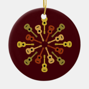 Ukulele custom ornament