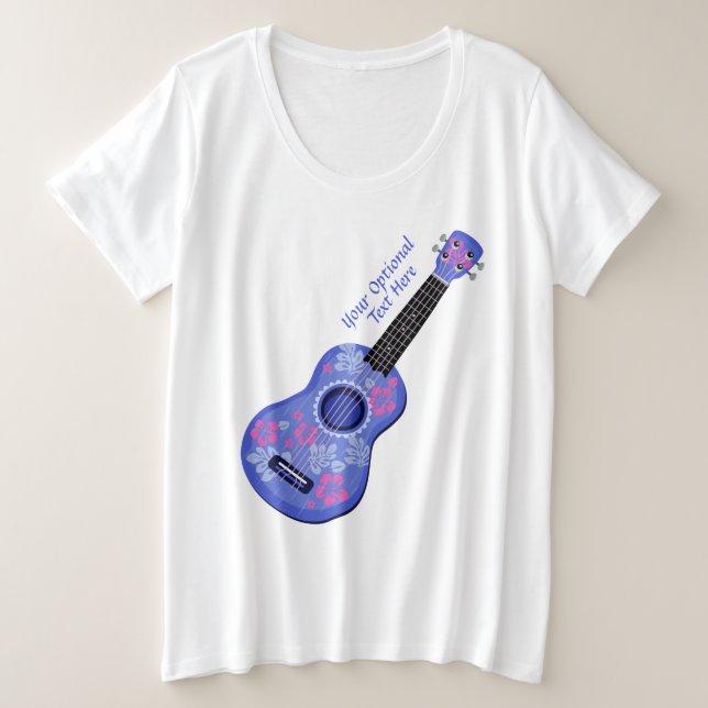 Ukulele custom text shirts & jackets (Design Front)