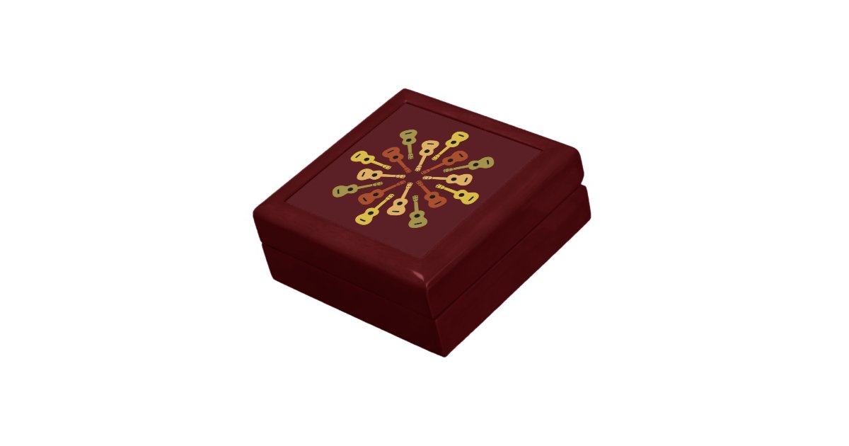 Ukulele gift / jewelry / keepsake box Zazzle