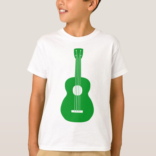 Ukulele - Grass Green T-Shirt (Front)