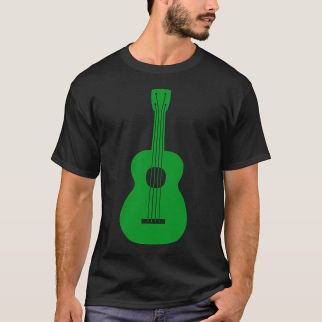 Ukulele - Grass Green T-Shirt (Front)