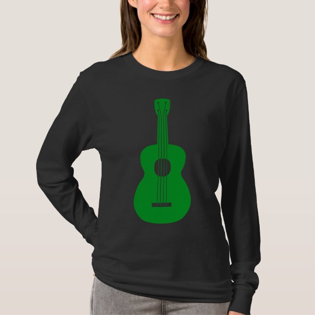 Ukulele - Grass Green T-Shirt (Front)