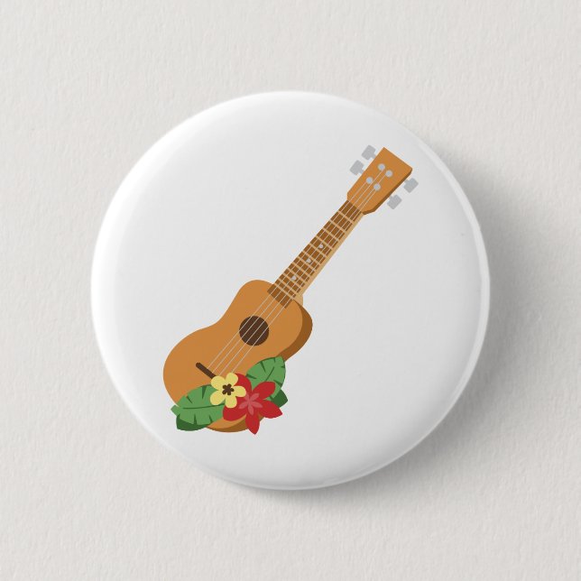 Ukulele Guitar Button (Front)