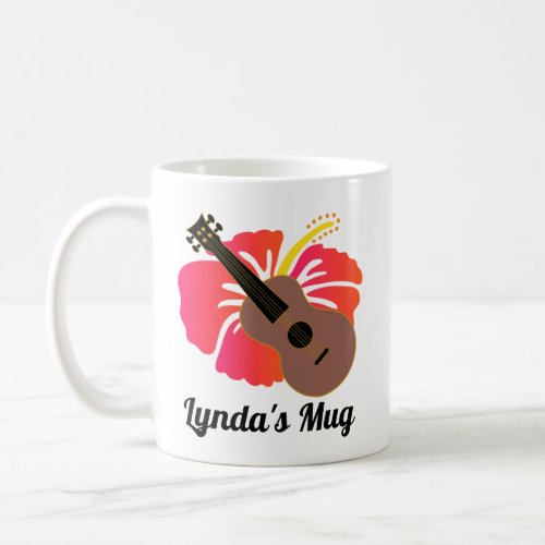 Ukulele Hawaiian Music Lover Gift Coffee Mug