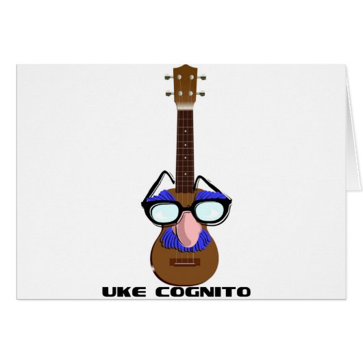 Ukulele Incognito Cards (Front Horizontal)