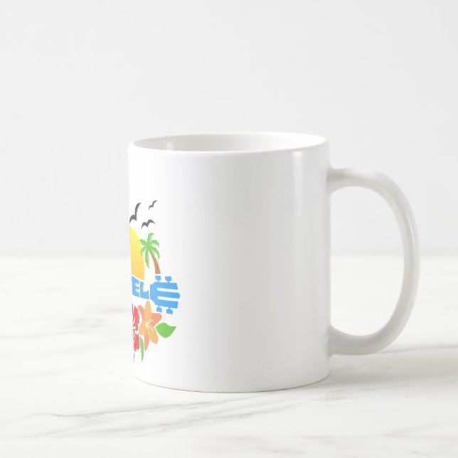 Ukulele Island Logo Coffee Mug (Right)