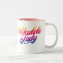 Ukulele Lady Mug