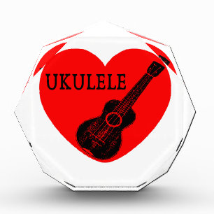 Ukulele Love Acrylic Award