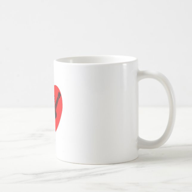 Ukulele Love Coffee Mug (Right)
