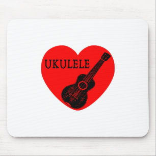 Ukulele Love Mouse Pad