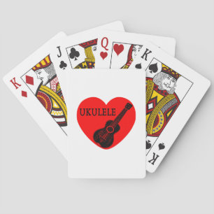 Ukulele Love Poker Cards