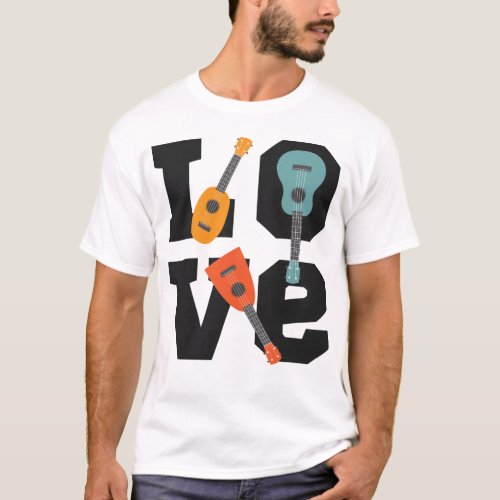 Ukulele Love T_Shirt