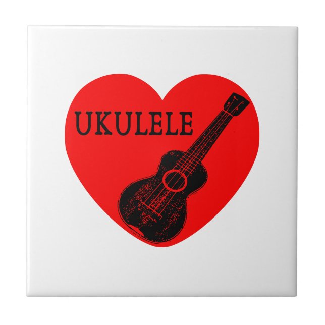 Ukulele Love Tile (Front)