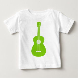 Ukulele - Martian Green Baby T-Shirt