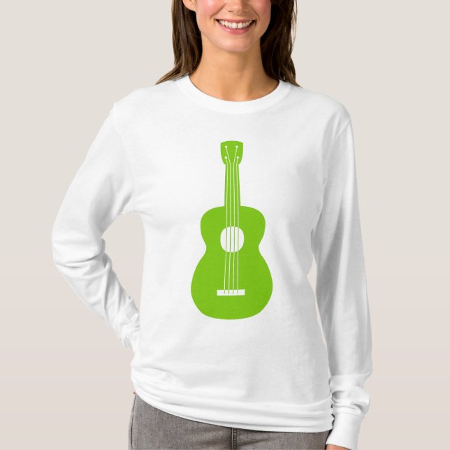 Ukulele - Martian Green T-Shirt (Front)