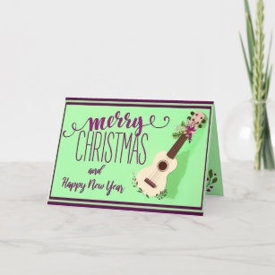 Ukulele Goblin 3 Amigos Single Christmas Card 