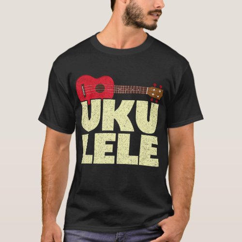 Ukulele Music Musical Instrument T_Shirt