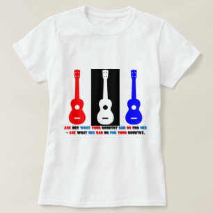 Ukulele Patriotism T-Shirt