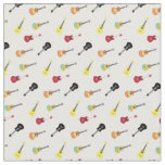 Ukulele Pattern Simple &amp; Cute Musical Fabric