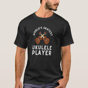 Ukulele Player And Hawaiian Musician Guitar T-Shirt