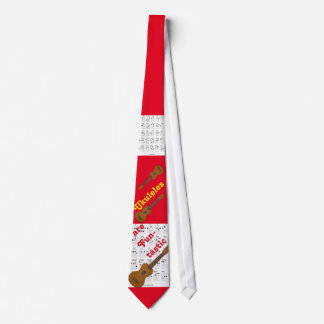 Ukulele Player's Tie