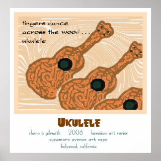 Ukulele Poster