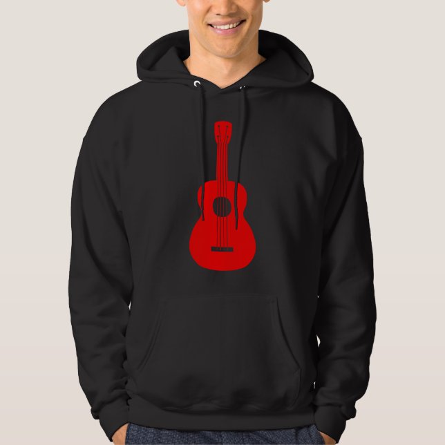 Ukulele - Red Hoodie (Front)