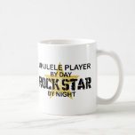 Ukulele Rock Star by Night Coffee Mug