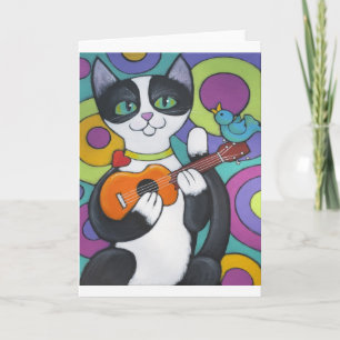 Ukulele Serenade Card