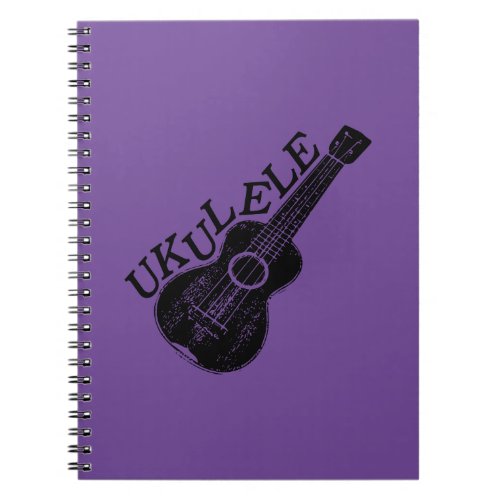 Ukulele Text And Image Notebook