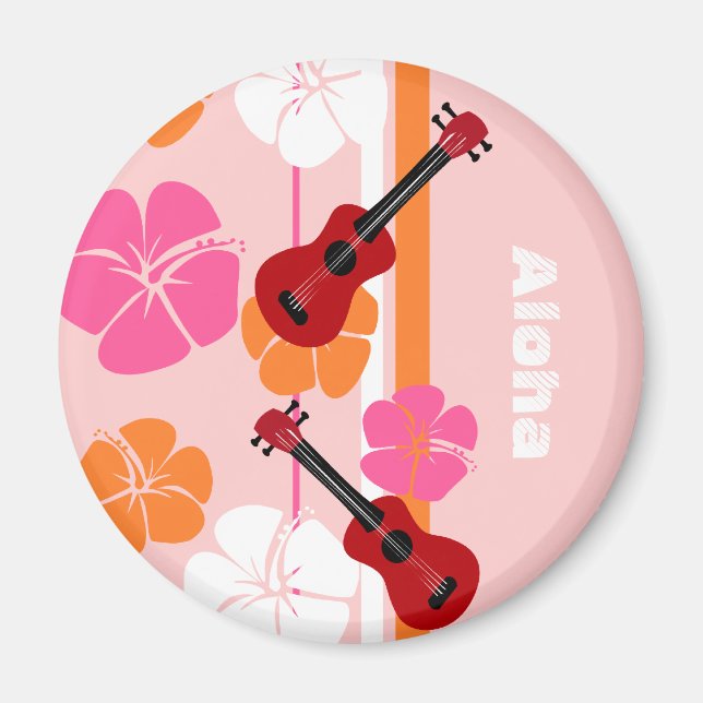 Ukulele Time! Magnet (Front)