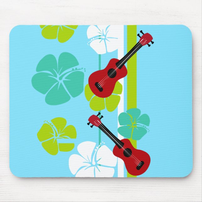 Ukulele Time! Mouse Pad (Front)