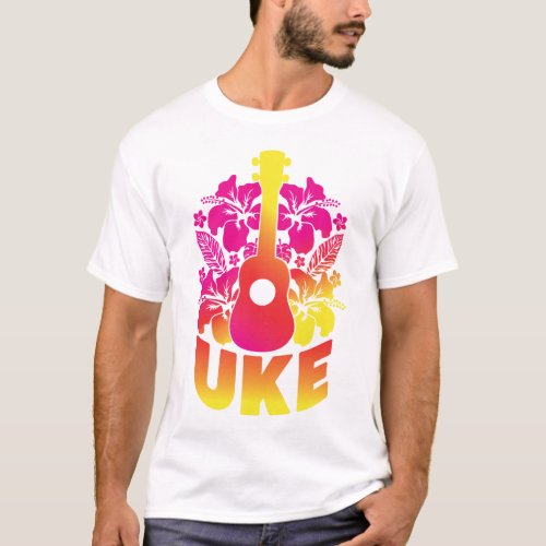 Ukulele Uke T_Shirt
