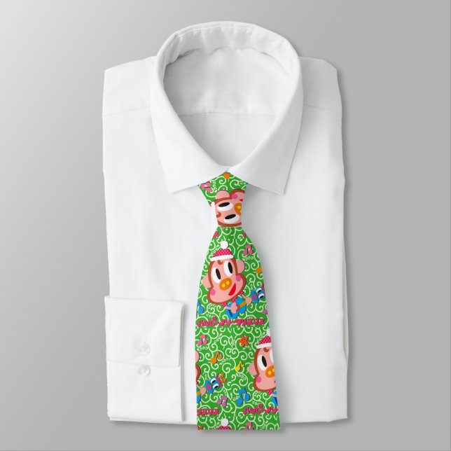 Ukulele Ukkiy Neck Tie (Tied)
