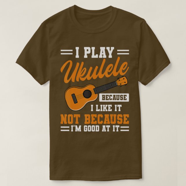 Ukulele Ukulelist Music Lover  T-Shirt (Design Front)