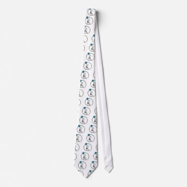 Ukulele - World Revolves Around Neck Tie (Front)