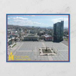 Ulaanbaatar - Mongolia Postcard