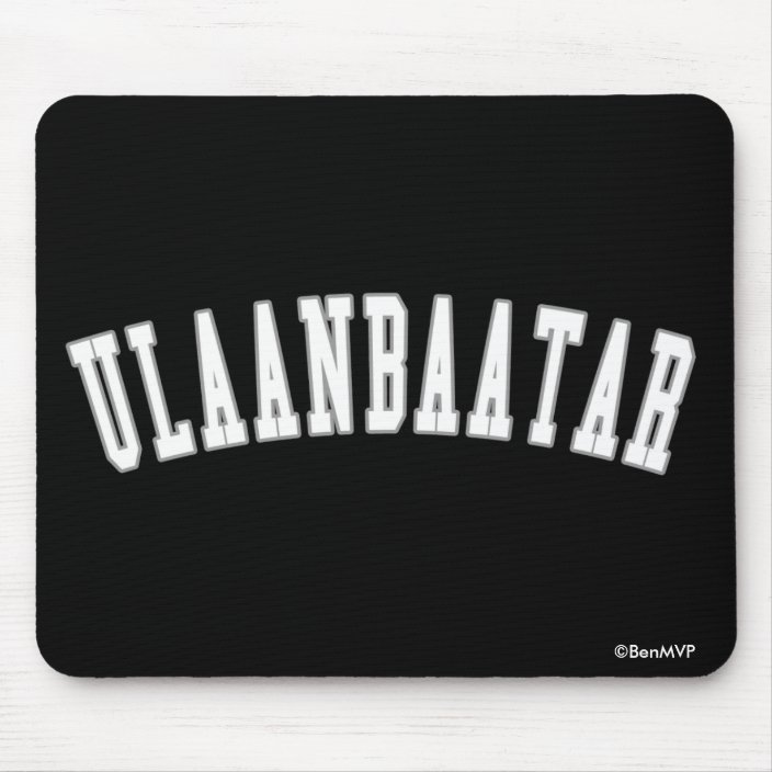 Ulaanbaatar Mouse Pad