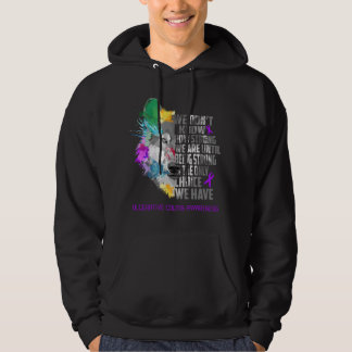 Ulcerative Colitis Awareness Ribbon Support Gifts Hoodie