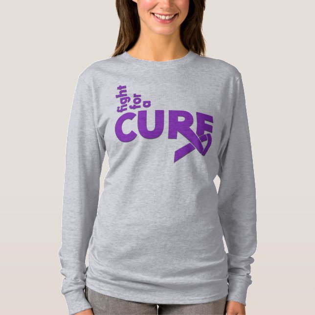 Ulcerative Colitis Fight For A Cure T-Shirt (Front)