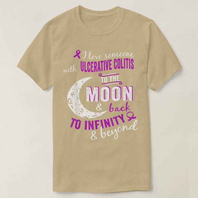 Ulcerative Colitis   Ulcerative Colitis Awareness  T-Shirt (Design Front)