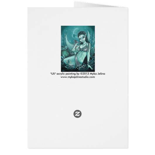 Uli Alien Mermaid Celestial Dragon Crystal City (Back)