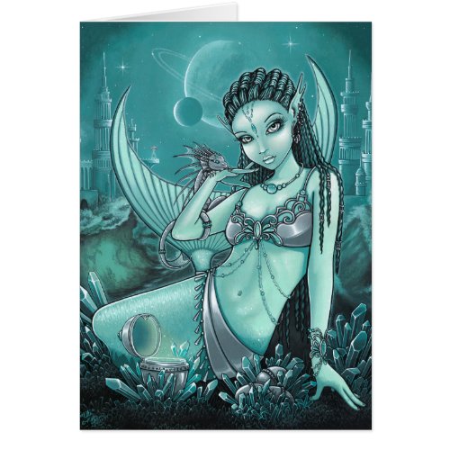 Uli Alien Mermaid Celestial Dragon Crystal City