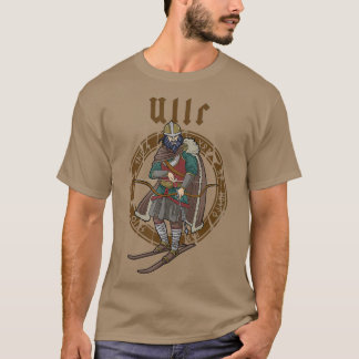 Ullr God Of Archery Viking Gifts Hunting Ski T-Shirt