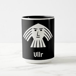 Ullr Old Norse Viking God of Ski Archery Hunting Mug