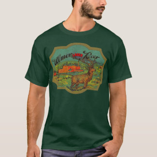 Ulmer Lager Strong Beer Retro Defunct Breweriana T-Shirt