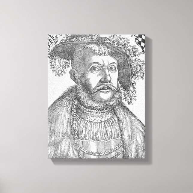 Ulrich, Duke of Wurttemberg Canvas Print (Front)
