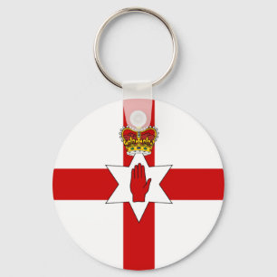 Ulster Banner Northern Ireland Flag Keychain