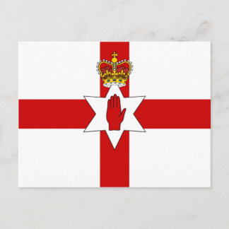 Ulster Banner Northern Ireland Flag Postcard