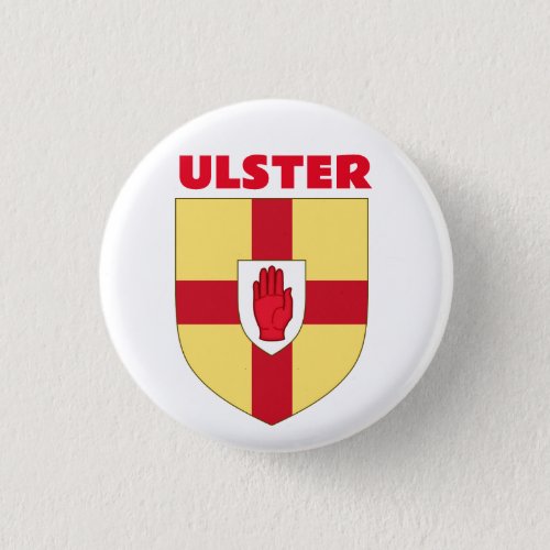 Ulster Coat of Arms Button